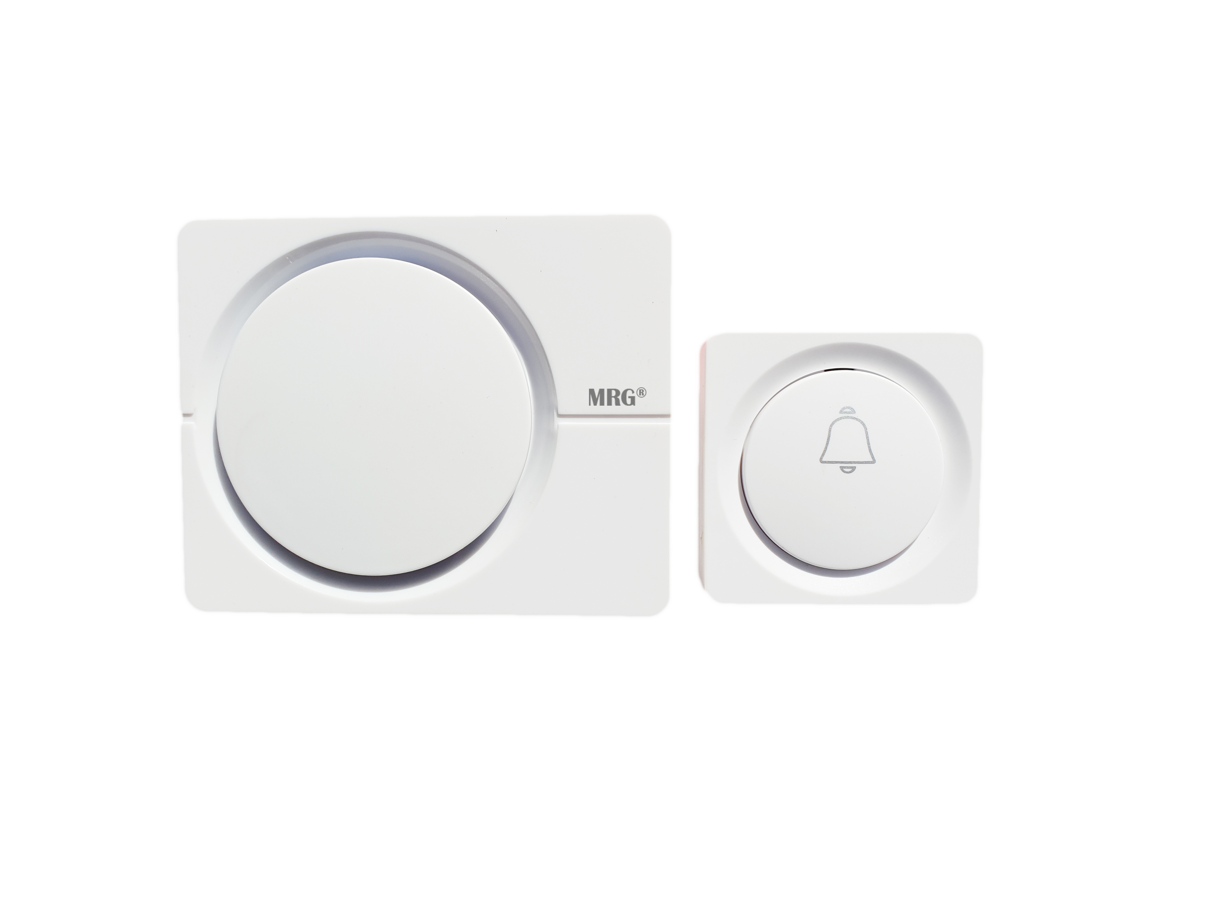 Sonerie Wireless cu Baterii MRG MVV5, 1 Receptoar, Pentru Usa Apartament, Poarta, Curte, Casa, Exterior, 38 Melodii, Alb