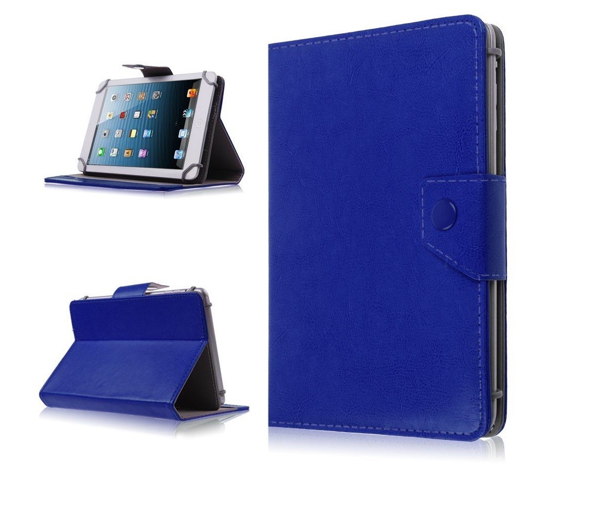 Husa Tableta 7 Inch Model X , Albastru , Tip Mapa