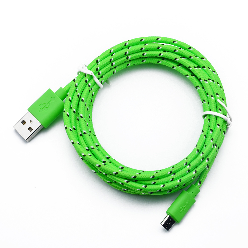 Cablu Date si Incarcare Micro Usb Cablu Verde