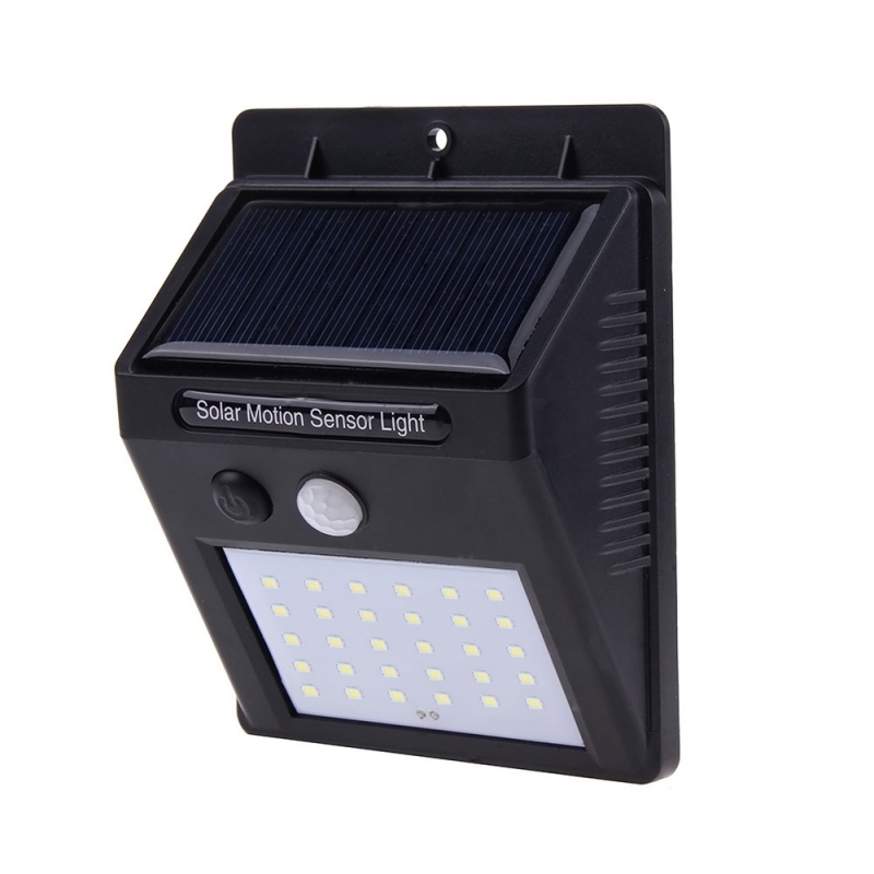 Lampa LED, MRG M250, Incarcare solara, Senzor de miscare, 30 x LED