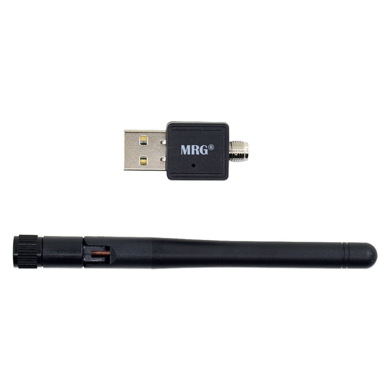 Adaptor wireless MRG M545, Cu antena, Mufa USB, Negru