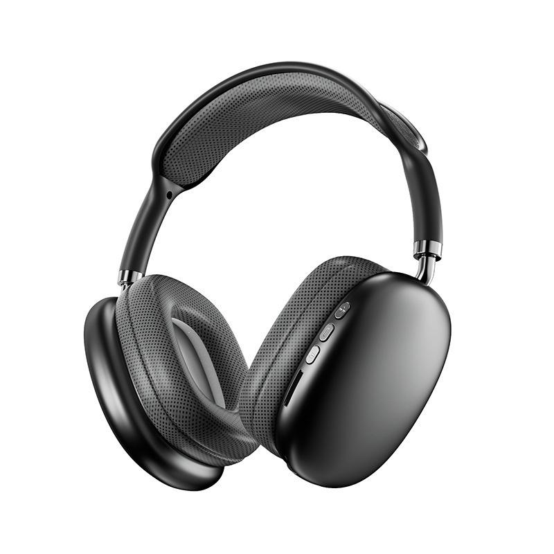 Casti On Ear MRG MP9 Plus, Bluetooth, MicroSD, Radio, Negru